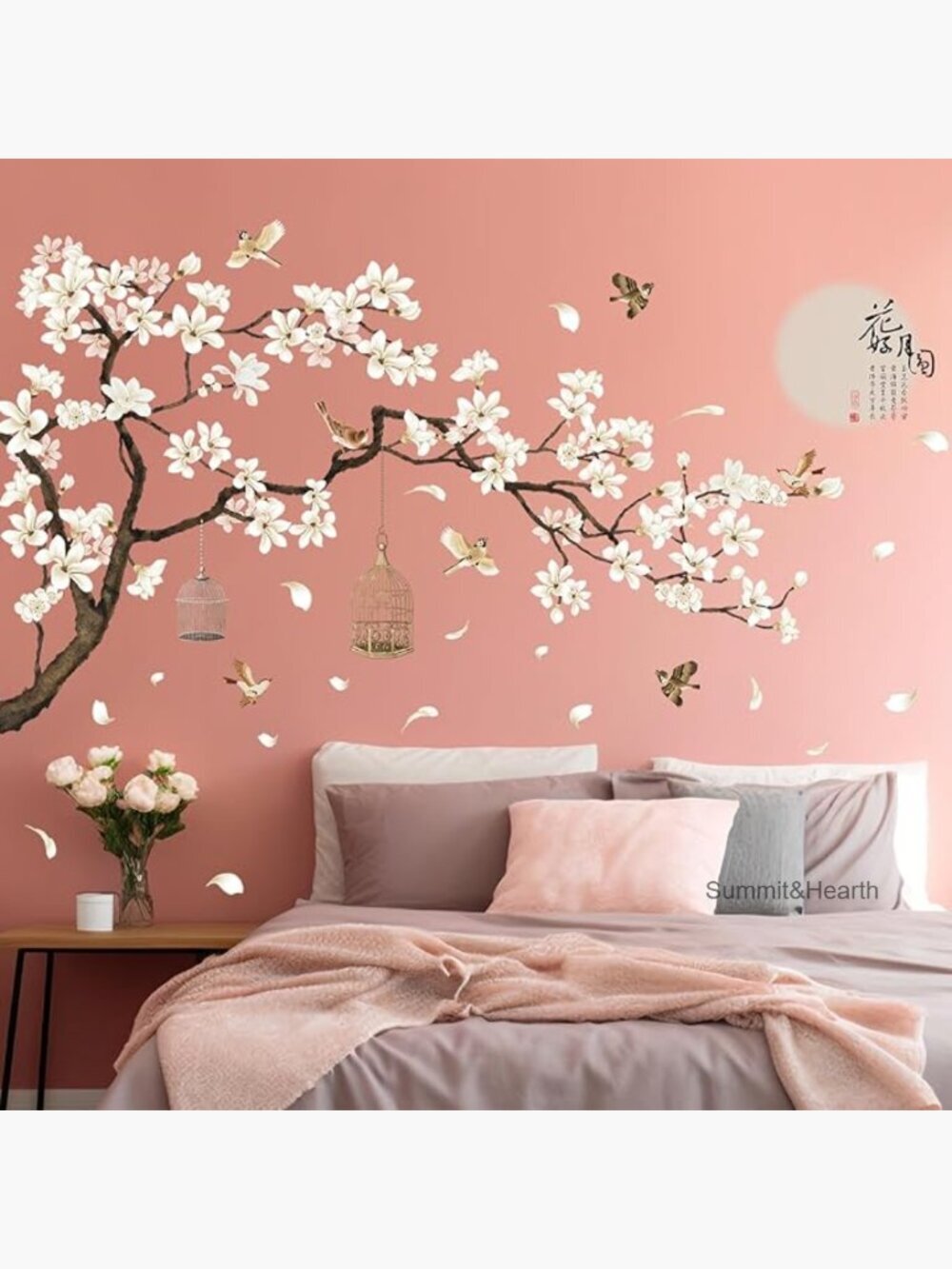 Removable DIY Wall Art Decals, 50x74 Inch, Peel and Stick PVC Material